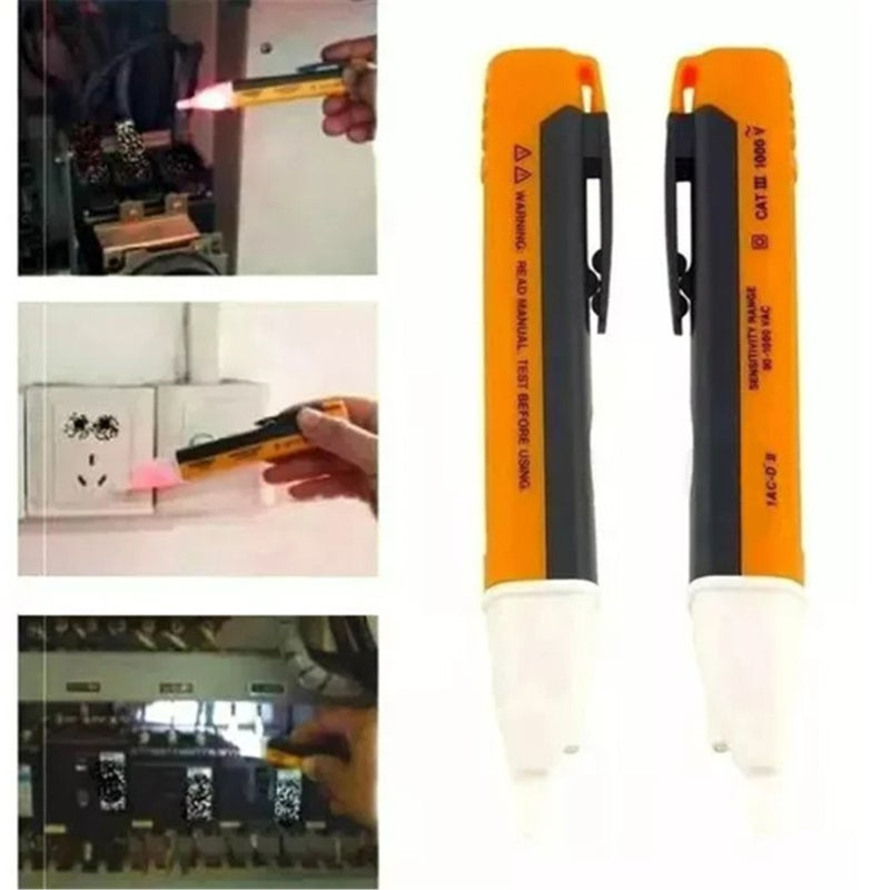 Automotive Circuit Tester Pen: Yellow, Sensitive Sensing, Imported Optical Grade PC Material - High-quality Crocodile Clip, Voltage Tester for Car Truck Boat Home Use - Image 4