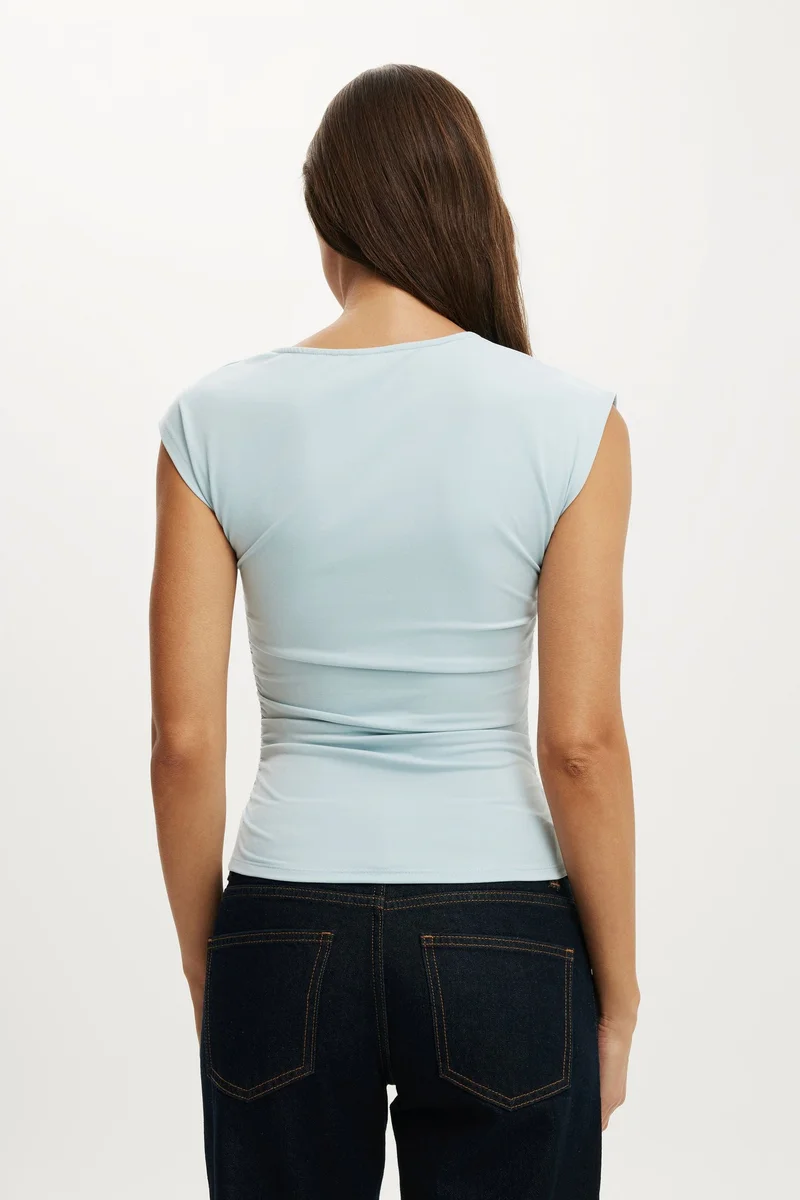 Cotton On  SCOUT ASYMMETRIC SHORT SLEEVE for Women | Best Price UAE