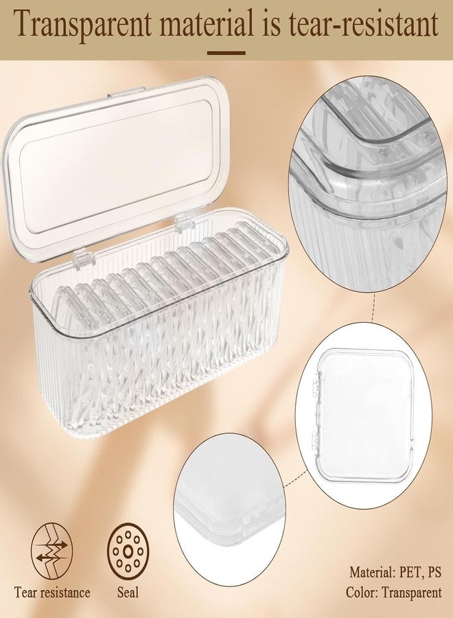 Suicune Acrylic Jewelry Box Organizer, Clear Jewelry Organizer with 10 Small Storage Box, Anti Tarnish Jewelry Storage Box, - Image 4