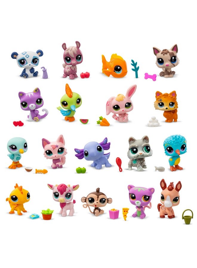 Littlest Pet Shop - Pet Surprise Display, 18 Pet Collector Set - Series 2 - LPS Gen 7, Authentic Mystery Figures, Surprise Collectible Kidult Toy, Girls, Boys, Kids, Tweens Ages 4+ - Image 2