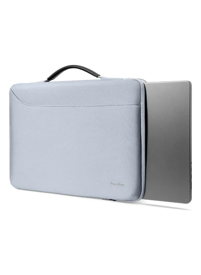 Tomtoc Defender-A22 13-Inch Eco-Friendly Laptop Sleeve Bag & Briefcase – 360° Protective Slim Bag for MacBook Air (2018–2025 M1/M2/M3/M4) & MacBook Pro 13 (2016–2025 M1/M2/M3/M4), CornerArmor 4x Technology, Spill-Resistant Fabric, Secure Belt & Protective Flap - Image 2