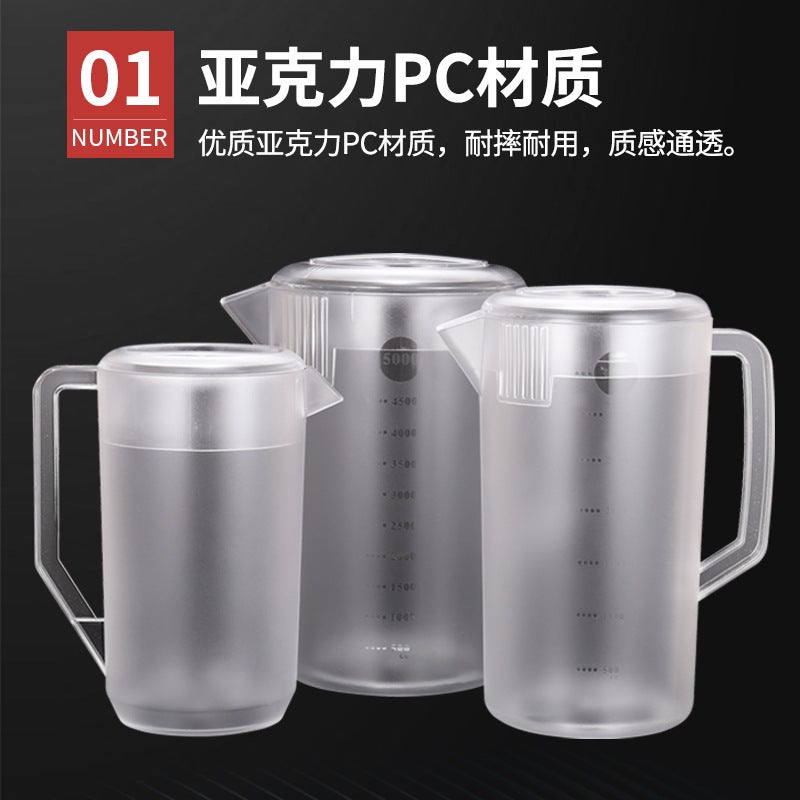 Pc Cold Kettle Large Capacity Teapot Household Lemon Fruit Teapot Kettle Thickened High Temperature Resistant Plastic Kettle - Image 4