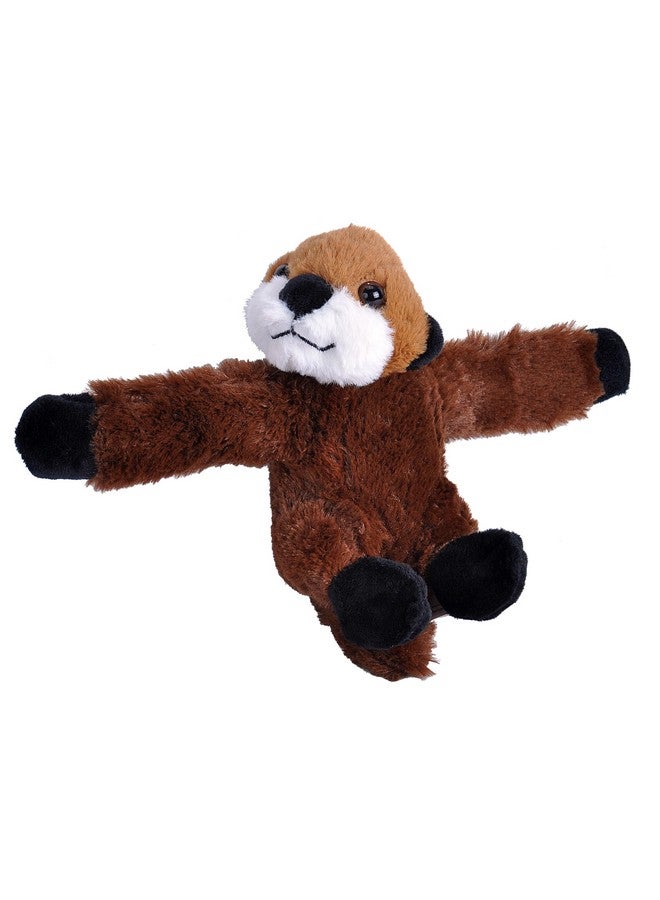 Wild Republic Huggers Otter Plush Toy, Slap Bracelet, Stuffed Animal, Kids Toys, 8 Inches - Image 1