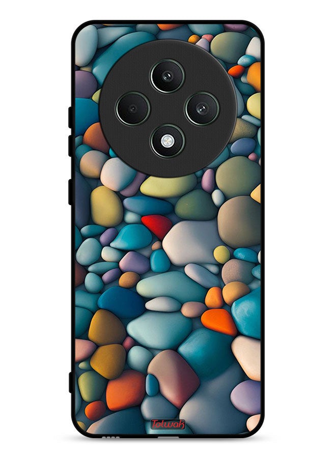 Tolwak Oppo Reno12 F 5G Protective Case Cover Stones Abstract Pattern - Image 1