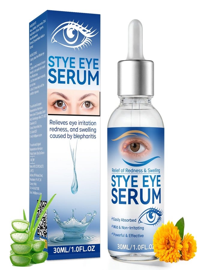 HORSEFISH TOOL Stye Eye Treatment, 30ml Natural Eye Serum, Eye Stye Relief Serum for Eye Styes, Blepharitis, Chalazions and Dry Eyes Treatment, Daily Area Cleansing, Relieves Dryness and Restores Healthier Skin - Image 1