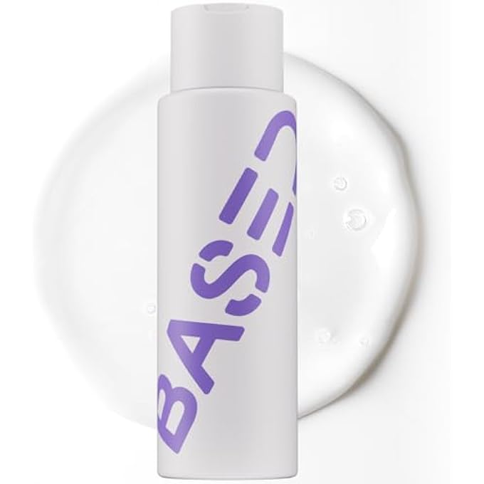 Based Bodyworks بلسم مرطب مع جل الألوة فيرا، زيت النعناع، وزيت جوز الهند، بلسم تنظيف للرجال، بدون كبريتات، بارابين أو فثالات، عناية شعر عالية الجودة، زجاجة سعة 12 أونصة سائلة (عبوة من 1) - Image 1