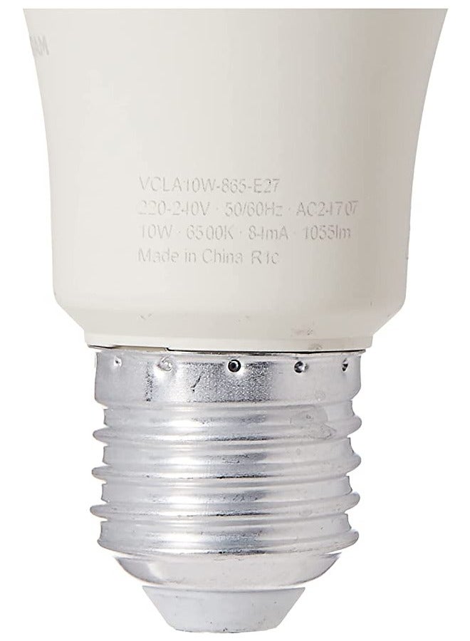 Osram Led Value Classic A Screw Base E27, Frosted (Replace 75W) 10W, Day Light/6500K - 1055 Lm - Image 2