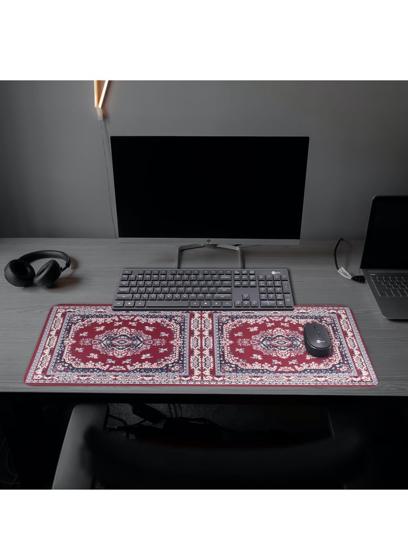 Necomi Gaming Mouse Pad, Keyboard Mouse Pad, Desk Pad with Stitched Edges, Large Mouse Pad for Office/Work/Home/Decoration 30CMX80CM  - Image 2