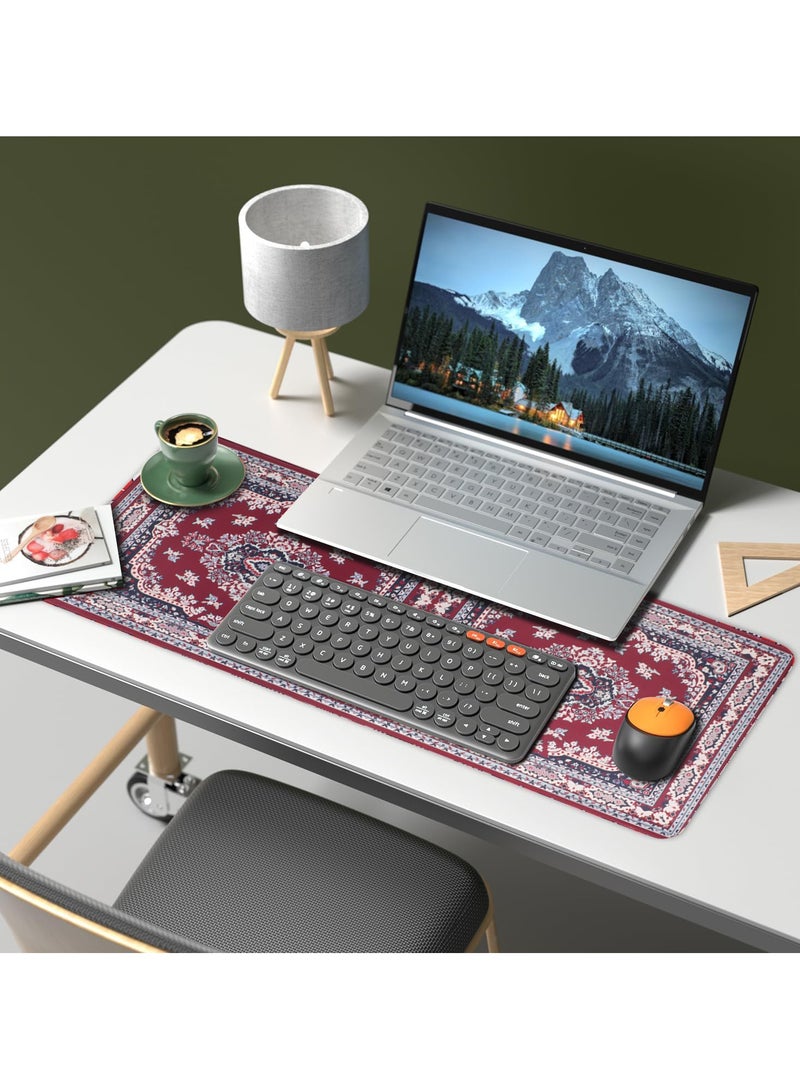 Necomi Gaming Mouse Pad, Keyboard Mouse Pad, Desk Pad with Stitched Edges, Large Mouse Pad for Office/Work/Home/Decoration 30CMX80CM  - Image 3