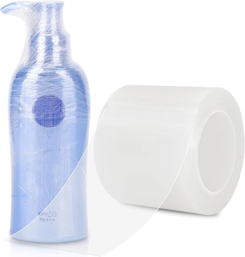 TRANOMOS Bottle Covers for Traveling, Travel Essentials,164ft Leak Proof wrap for All Bottle, Travel Size Toiletries, Cruise Ship Essentials,Airplane Travel Essential for Women Man,Travel Accessories (1) 