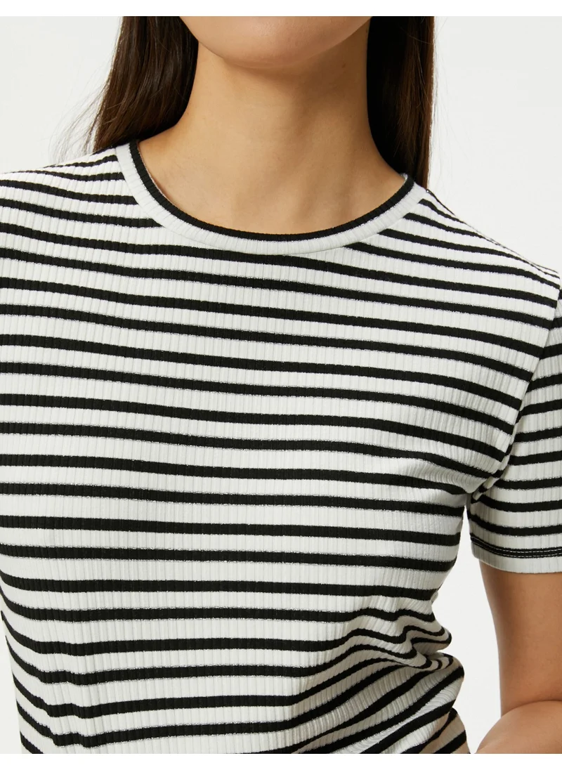 KOTON Basic T-Shirt Crew Neck Short Sleeve