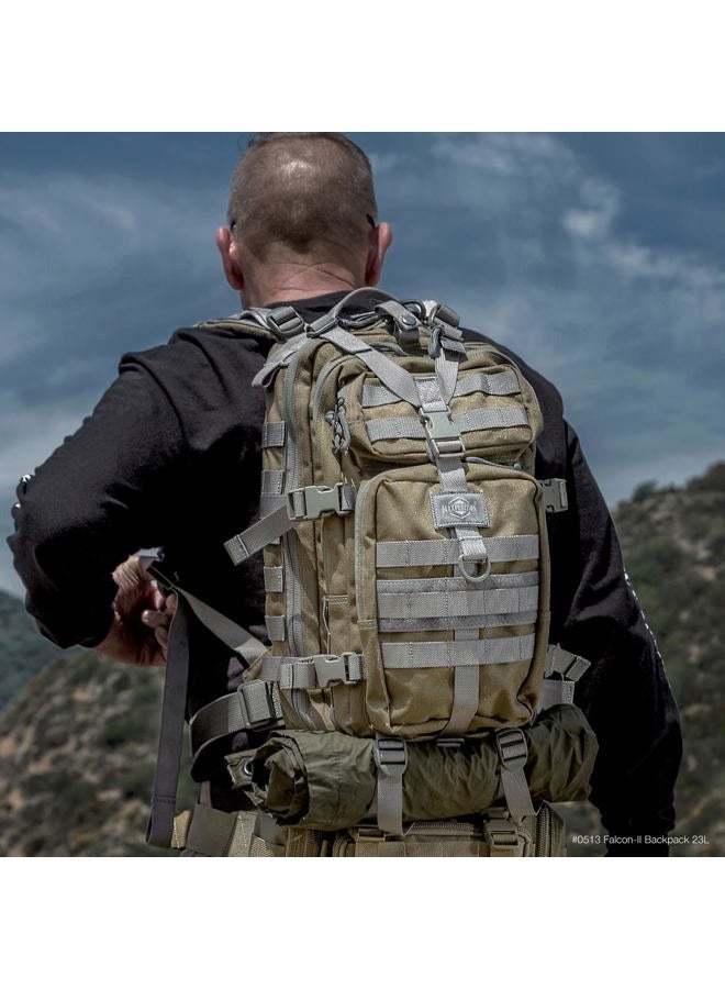 Maxpedition Falcon II Backpack, Khaki/Foliage Green, 0513KF, Mx513kf-brk - Image 2