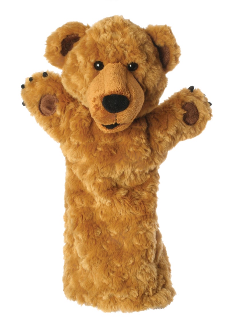 The Puppet Company Long-Sleeves Bear Hand Puppet, 15 inches