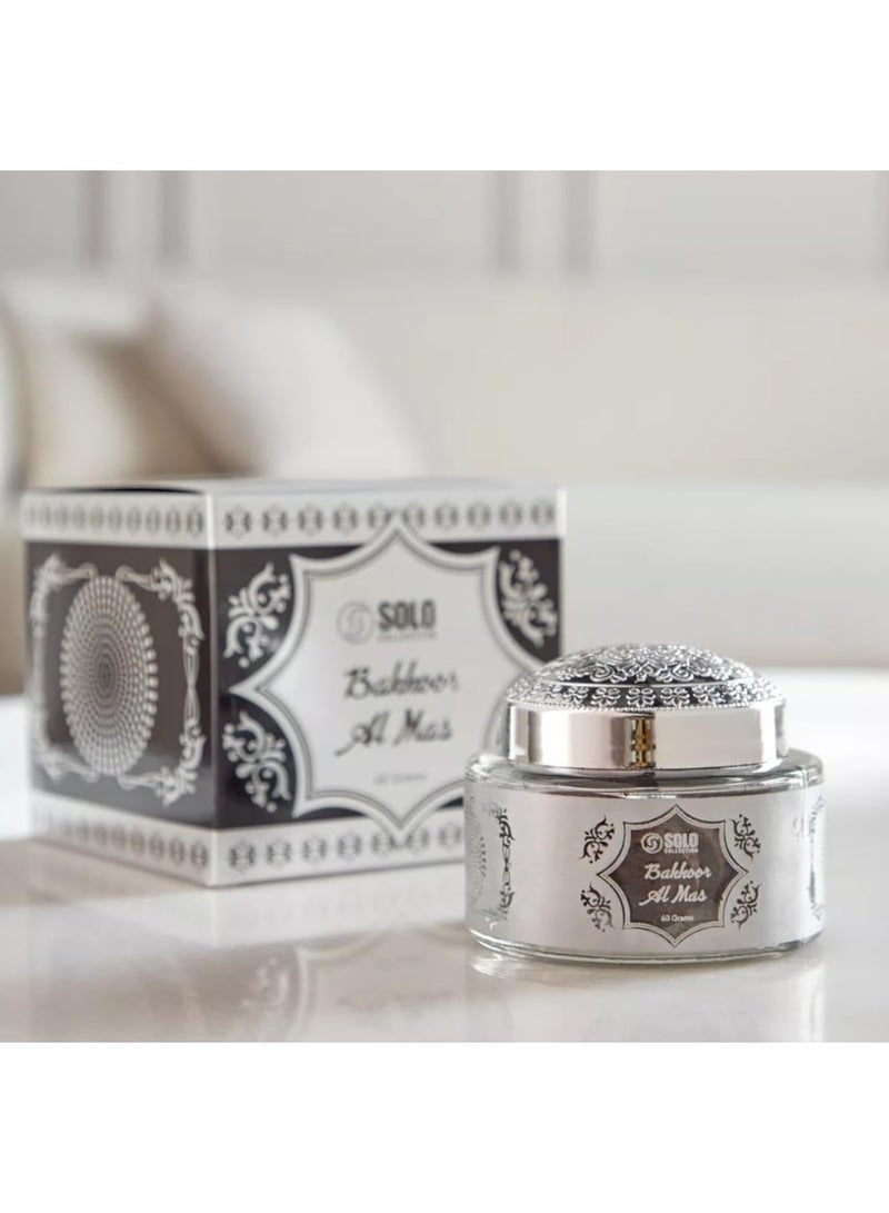 Solo Bakhoor Al Mas, 60g Incense Granules/Chunks - Image 4