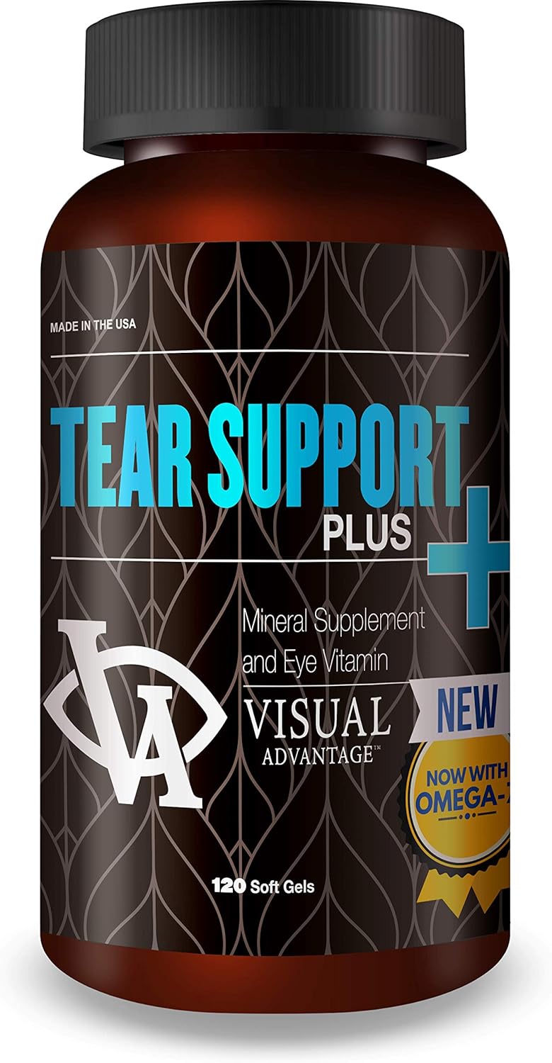 Visual Advantage Tear Support Plus for Dry Eyes  1 Month Supply - Image 1