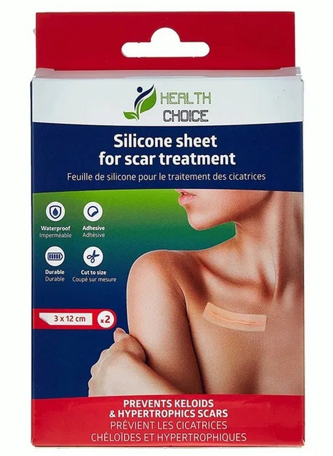 HEALTH CHOICE Advanced Skincare Silicone Scar Sheets 