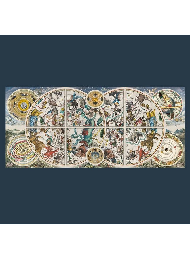 Trefl برايم - لغز UFT: خرائط سماوية قديمة - 9000 قطعة، لغز كبير مع خريطة سماء عتيقة، سميك من الكرتون، عضوي، EKO، ترفيه للبالغين والأطفال من 12 سنة - Image 2