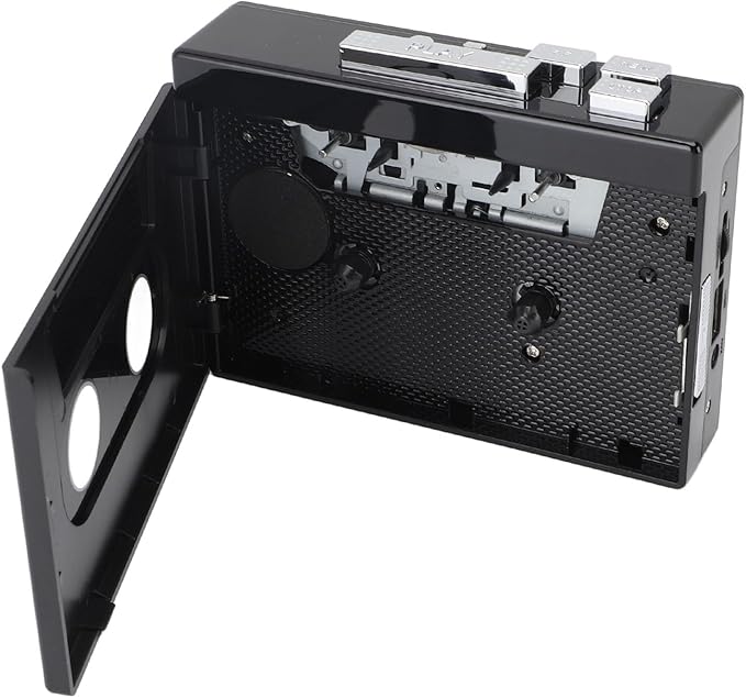 مشغل كاسيت محمول الحجم أ مادة ABS بلوتوث راديو FM محول MP3 - Image 1