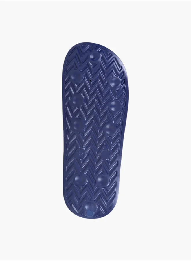 GAP Gap Men's Logo Embossed Slip-On Beach Slides