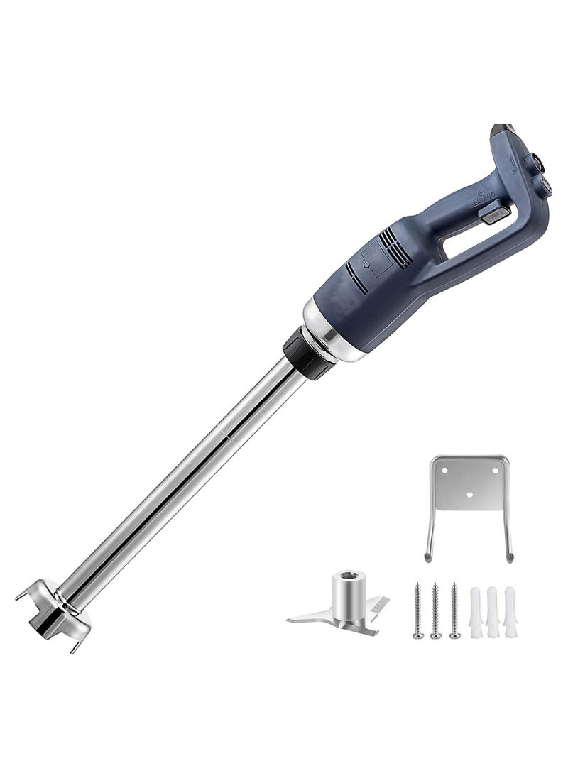 LETWOO LETWOO Commercial Immersion Blender 500W Power, Hand Held Mixer with 15.7 Inch 304 Stainless Steel Removable Shaft Electric Stick Blender Constant Speed 16000RPM  - Image 1