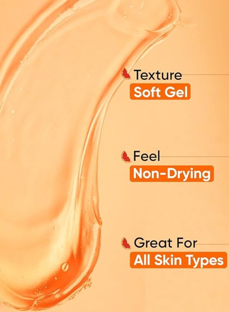 DOT & KEY Vitamin C + E Super Bright Gel Face Wash For Glowing And Brightening Skin | All Skin Types| With Triple Vitamin C| Face Wash For Women & Men|100 Ml - Image 3