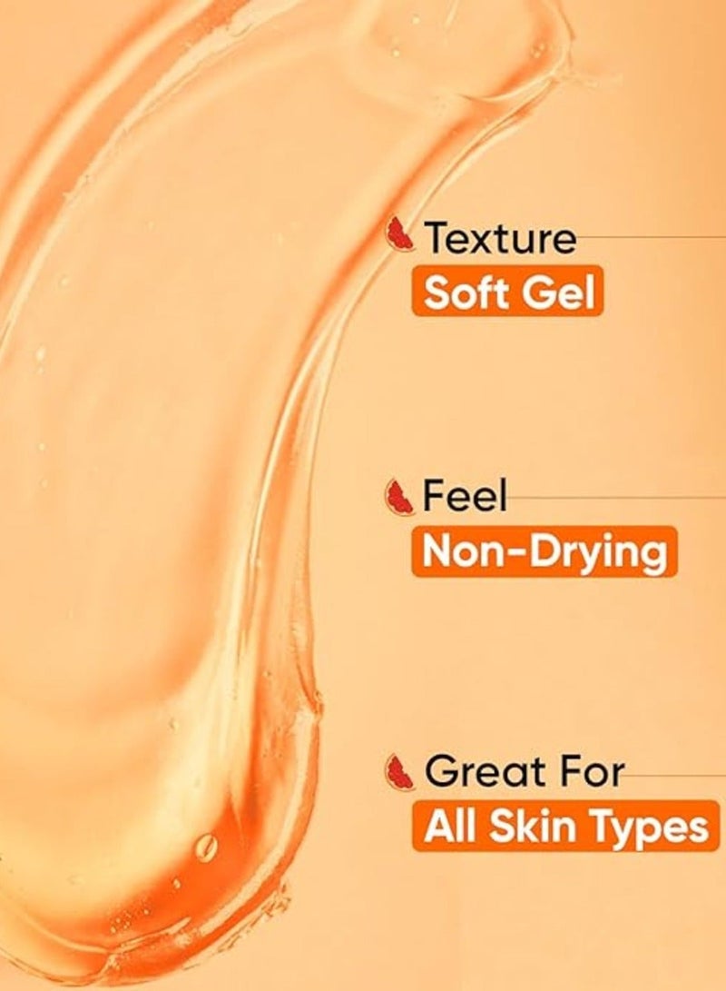 DOT & KEY Vitamin C + E Super Bright Gel Face Wash For Glowing And Brightening Skin | All Skin Types| With Triple Vitamin C| Face Wash For Women & Men|100 Ml - Image 3