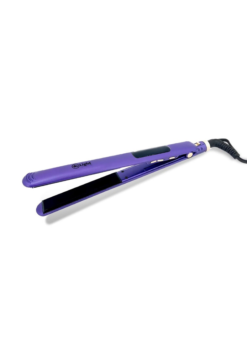 Mr. Light Professional Beauty Hair Straightener Flat UP Shine ON LED Indicator Light Fast Heating Auto Off Protection Lock Switch - Image 1