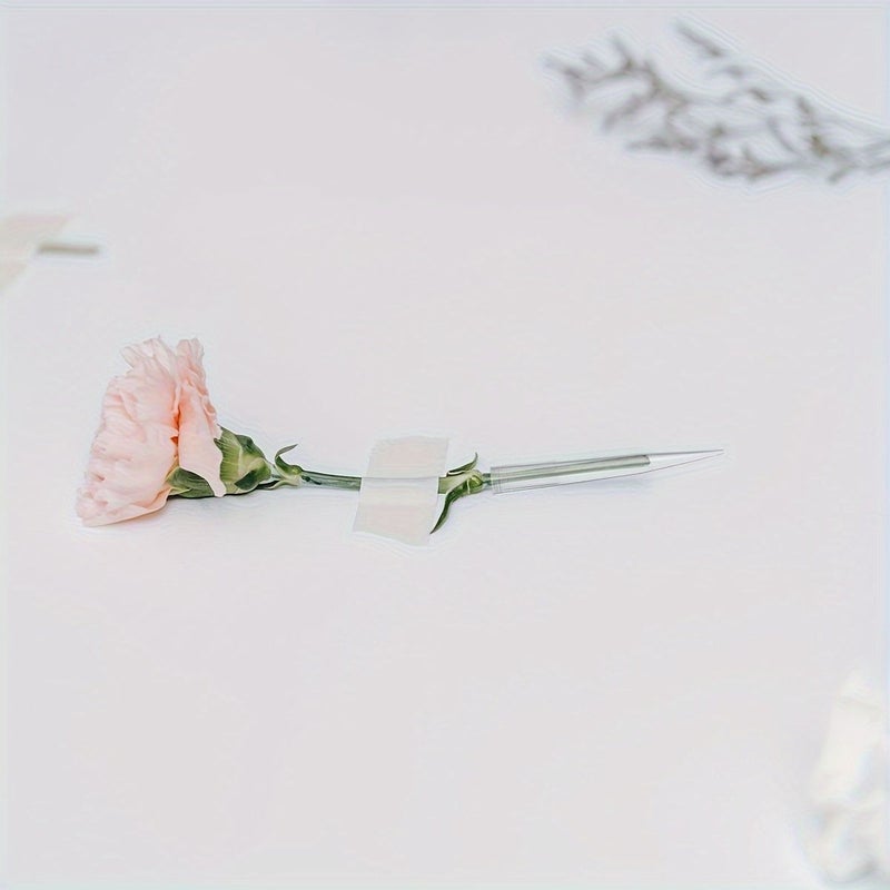 60pcs Flower Posy Tubes 3 Sizes Flower Holder for Arrangement Cake Decorating - Image 3