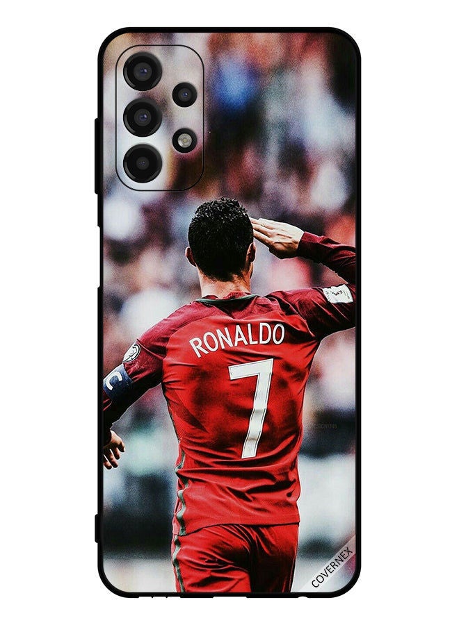 Covernex Protective Case Cover For Samsung Galaxy A13 Ronaldo Salute To Crowd - Image 1
