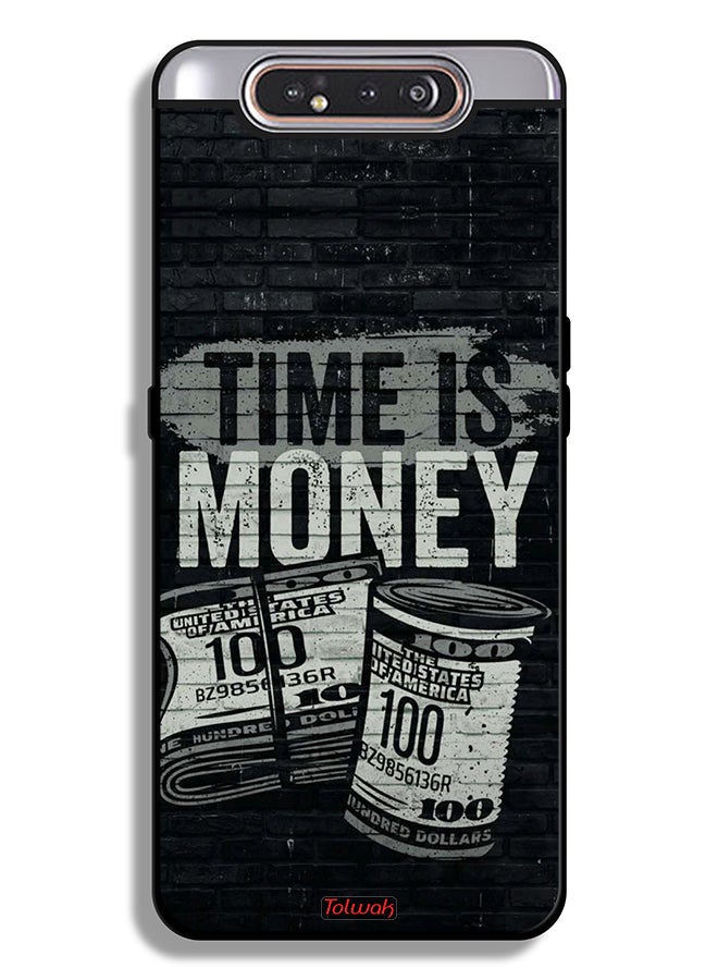 Tolwak Samsung Galaxy A80 Protective Case Cover Time Is Money - Image 1