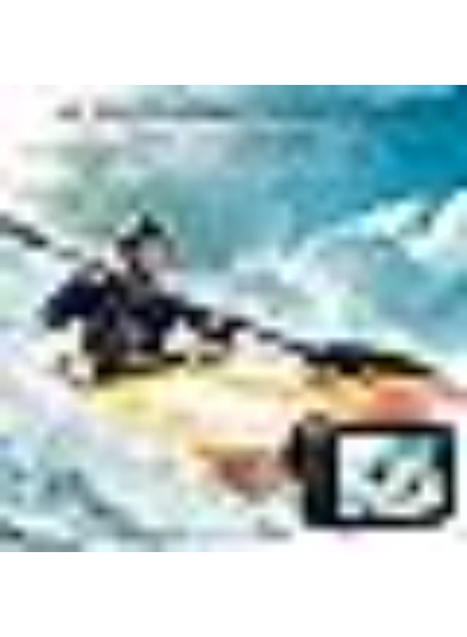 icefox 4K/60FPS Action Camera – 20MP Underwater Camera with EIS Stabilization, 5X Zoom, WiFi Remote Control, and App Support for Instant Editing. Perfect for Diving, Cycling, and Extreme Sports. - Image 2