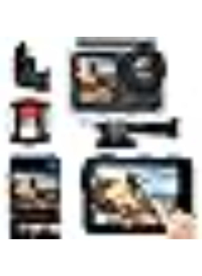 icefox 4K/60FPS Action Camera – 20MP Underwater Camera with EIS Stabilization, 5X Zoom, WiFi Remote Control, and App Support for Instant Editing. Perfect for Diving, Cycling, and Extreme Sports. - Image 1