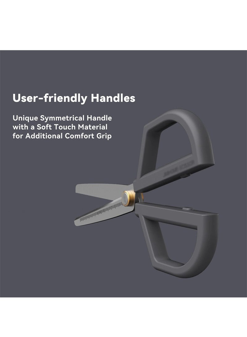 Portable All Purpose Safety Scissors with Sheath Adjustable Tension Anti Slip Rust Resistant for Home and Office - Image 5