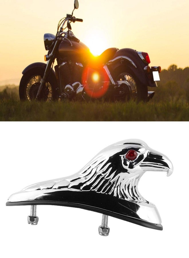 Ymiko Motorcycle Ornament, Universal Motorcycle Front Mudguard Decor Ornament Eagle Head Statue - Image 4