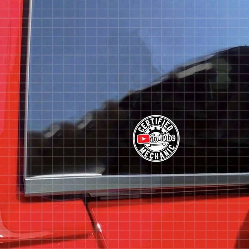 3 Inch Silicone Car Repair Vinyl Sticker - Image 5