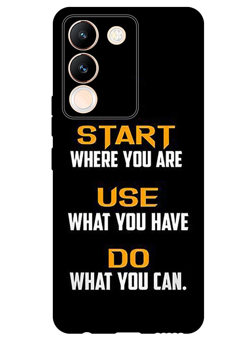 Theodor Protective Case Anti Scratch Shock Proof Bumper Cover For Vivo Y200 Start Where you are - Image 1