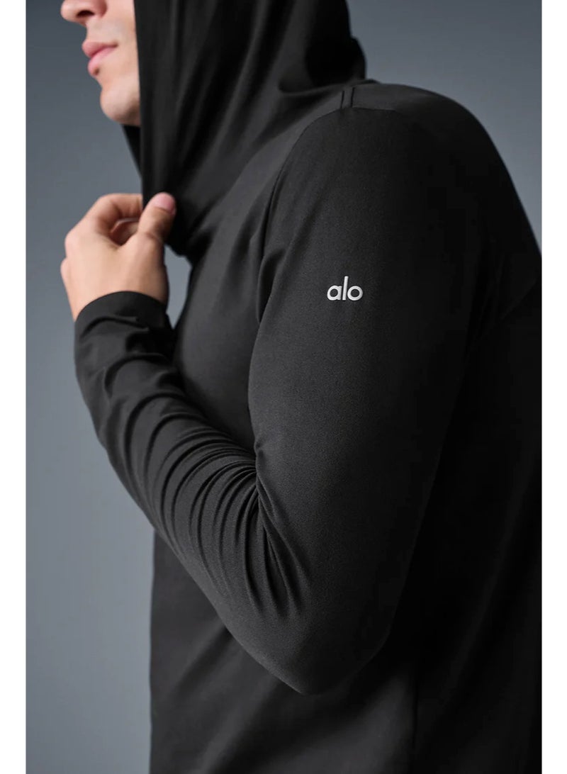 Alo Yoga ALO Casual Sports Outdoor Hooded Sweatshirt - Image 1