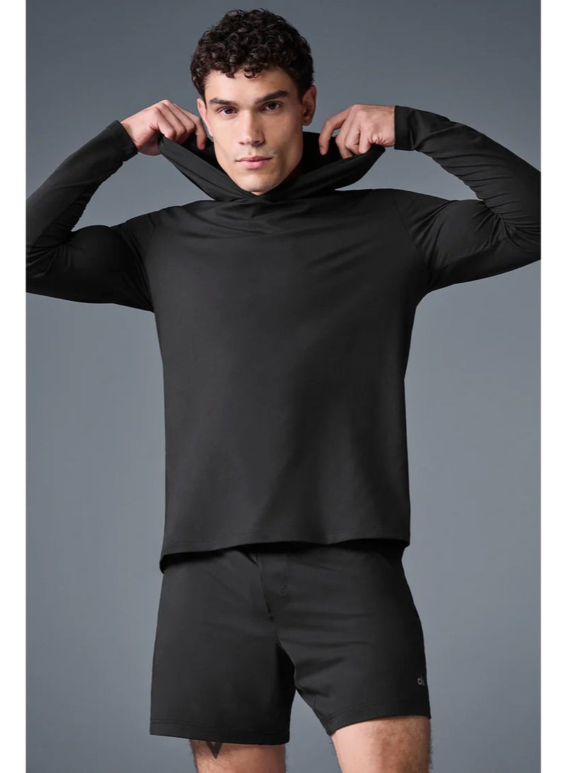 Alo Yoga ALO Casual Sports Outdoor Hooded Sweatshirt - Image 4