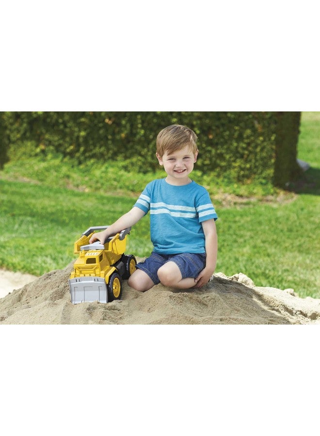 Matchbox Large-Scale Sand Truck with 5 Die-Cast Toy Construction Vehicles in 1:64 Scale, Indoor & Outdoor Play Multicolor - Image 3
