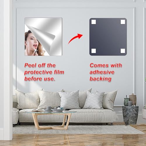 NEILL® Acrylic Mirror, Size - A4 (11.7" x 8.3") Inch, Thickness - 2mm, Pack of 1 Pc with Self Adhesive - Image 4