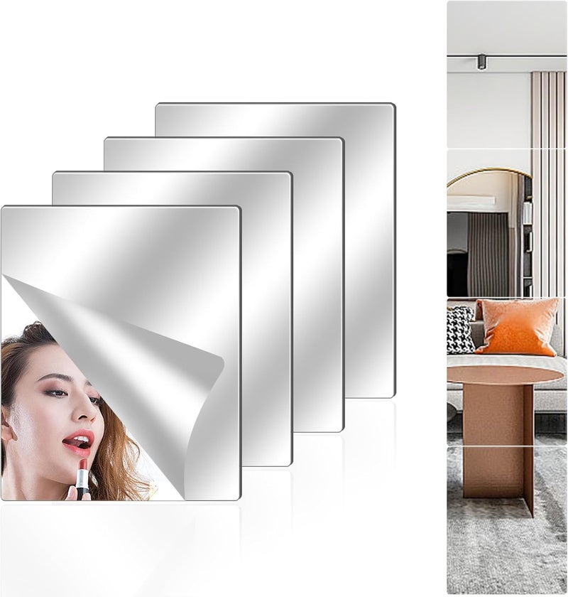 NEILL® Acrylic Mirror, Size - A4 (11.7" x 8.3") Inch, Thickness - 2mm, Pack of 1 Pc with Self Adhesive - Image 5