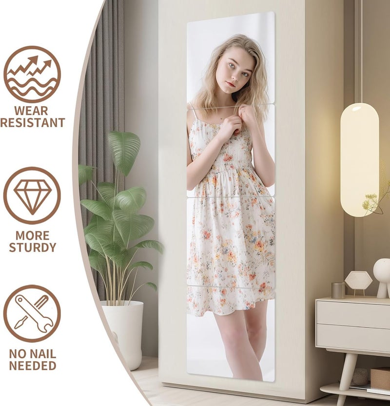 NEILL® Acrylic Mirror, Size - A4 (11.7" x 8.3") Inch, Thickness - 2mm, Pack of 1 Pc with Self Adhesive - Image 3