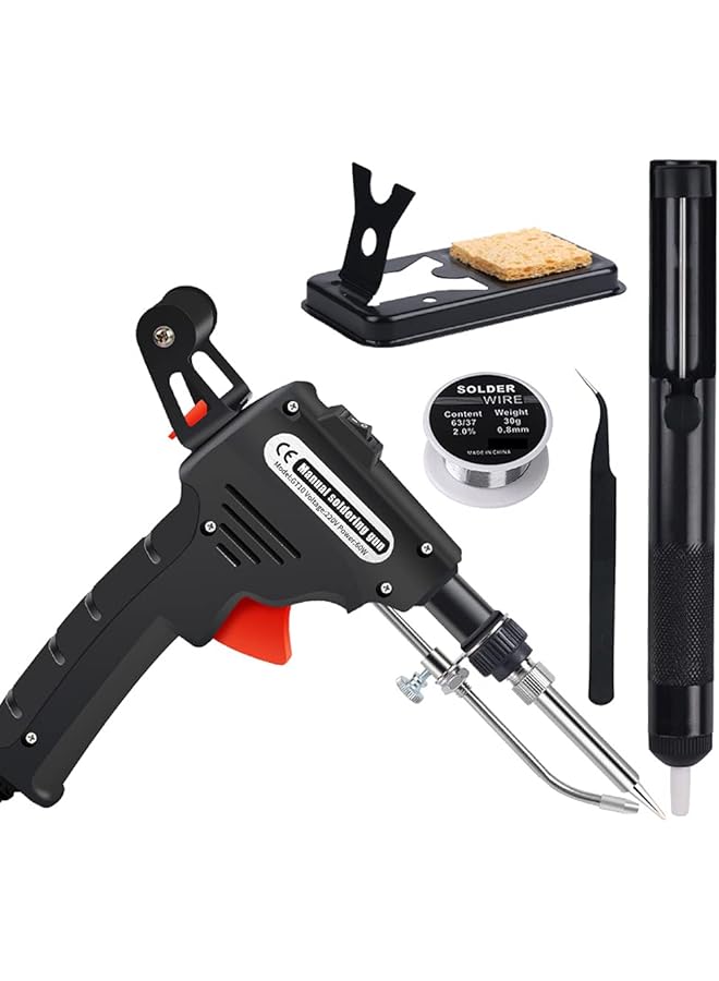 erorex 5 In 1 Electric Soldering Iron Kit 60W Welding Tools 480°C Portable Soldering Iron Gun Automatically Send Tin Welders - Image 1