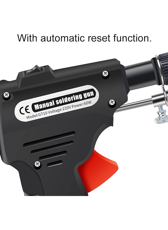 erorex 5 In 1 Electric Soldering Iron Kit 60W Welding Tools 480°C Portable Soldering Iron Gun Automatically Send Tin Welders - Image 5