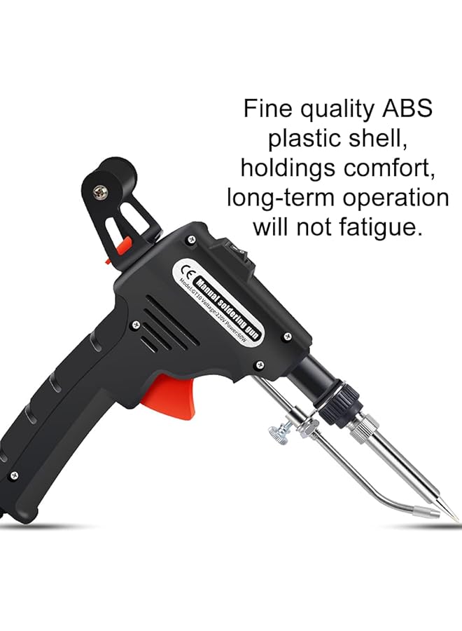 erorex 5 In 1 Electric Soldering Iron Kit 60W Welding Tools 480°C Portable Soldering Iron Gun Automatically Send Tin Welders - Image 3