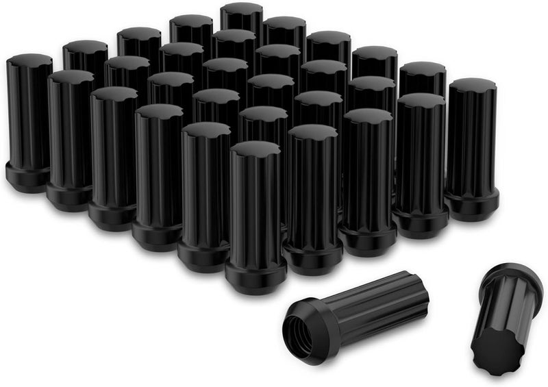 Richeer 32x Black M14x1.5 Lug Nut Set - Image 1