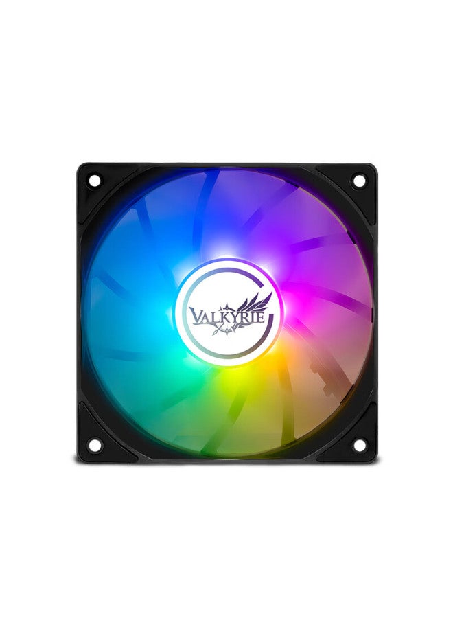 Valkyrie V12f Vk Fdb Dynamic Pressure Bearing 12cm Case Fan 4pin Pwm Argb Lighting - Image 2