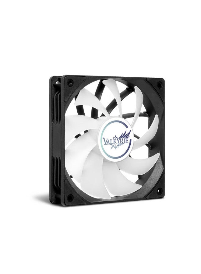 Valkyrie V12f Vk Fdb Dynamic Pressure Bearing 12cm Case Fan 4pin Pwm Argb Lighting - Image 3
