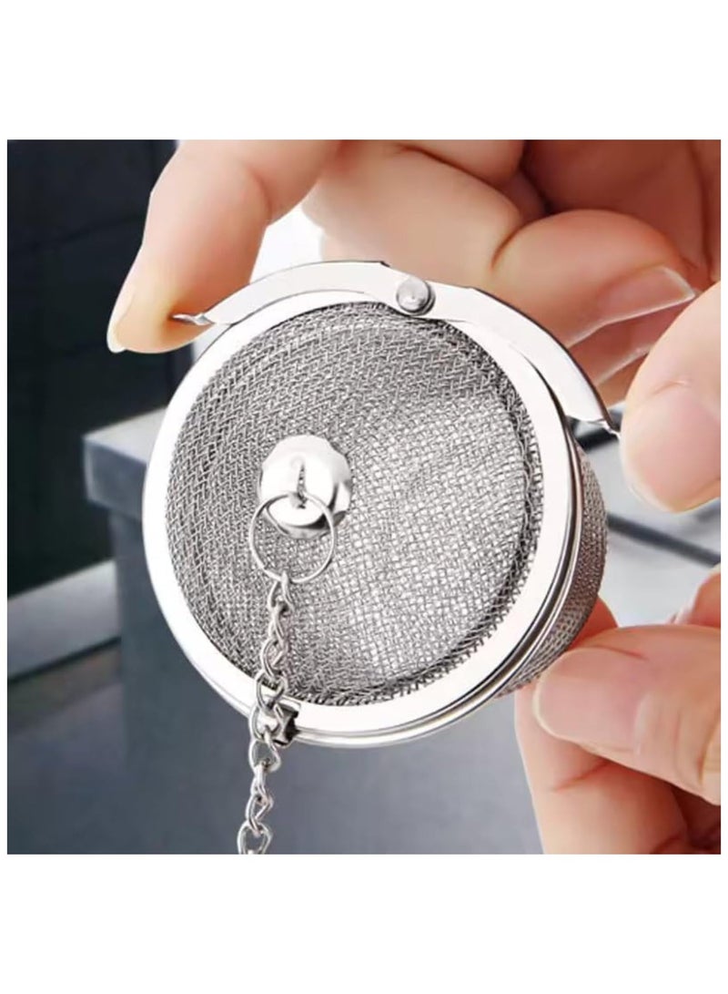 Tea Infuser with Extended Chain & Sturdy Clamp to Lock - Image 3
