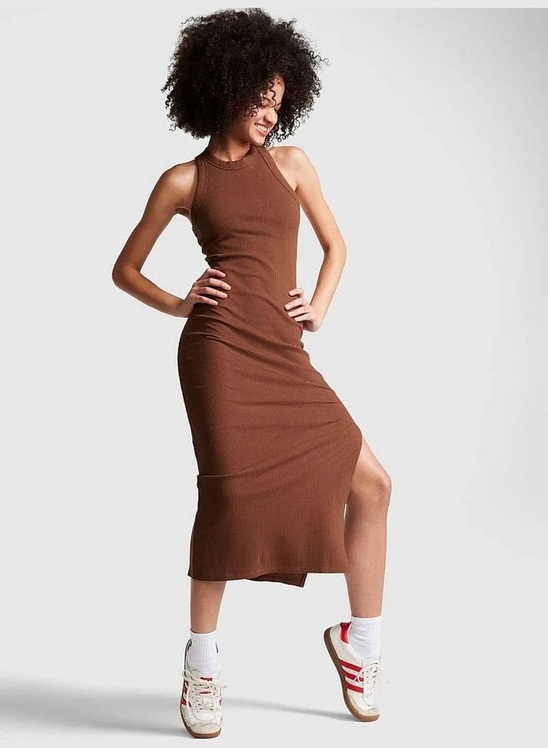 Victoria's Secret Rib Midi Dress